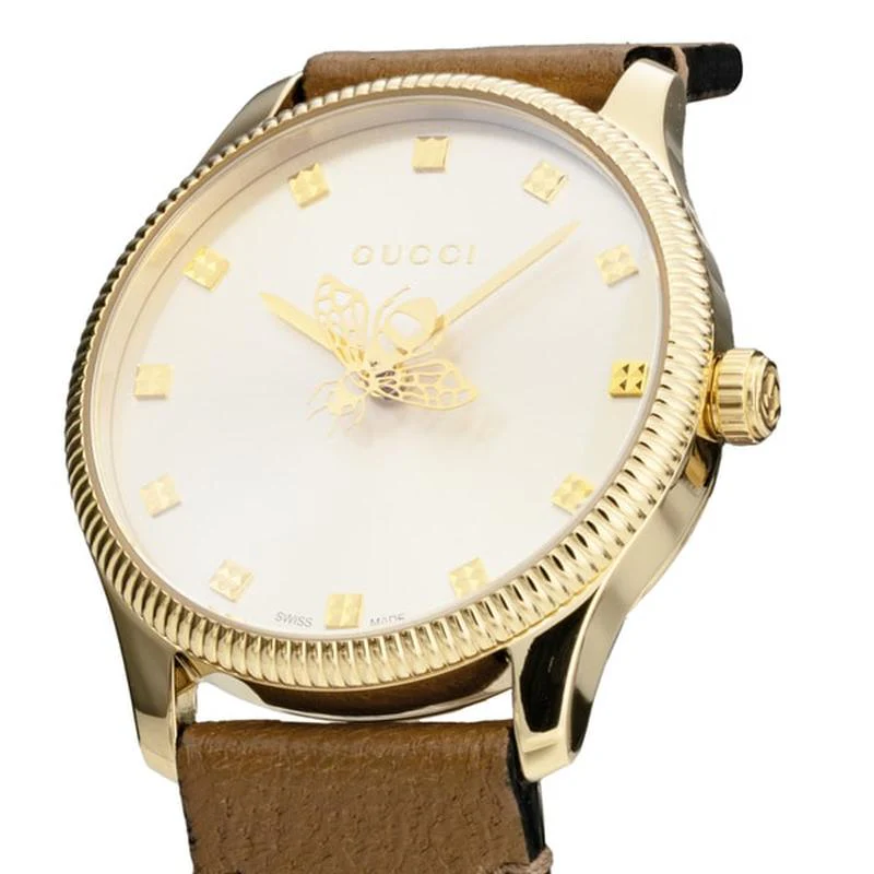 Gucci YA1265022 Women's Leather Belt Watch, Parallel Import with 2-Year Warranty - Image 2
