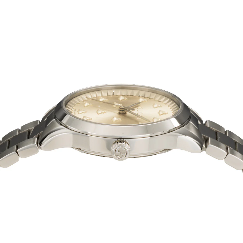 GUCCI YA1265035 G-Timeless Gold Elegant Design Swiss Movement Water Resistant 2-Year Warranty - Image 4