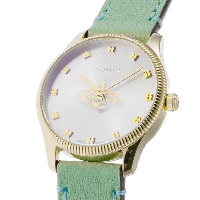 Gucci YA1265040 Women's Leather Belt Parallel Import Product with 2-Year Warranty - Image 2