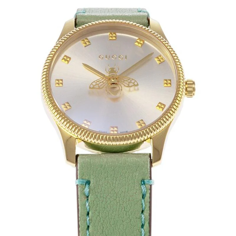 Gucci YA1265040 Women's Leather Belt Parallel Import Product with 2-Year Warranty - Image 3