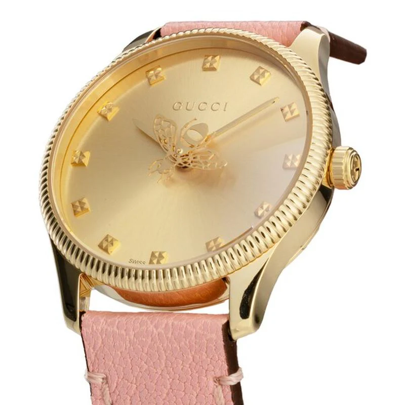 Gucci YA1265041 Ladies Leather Belt Watch, Parallel Import with 2-Year Warranty - Image 2