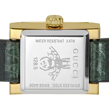 GUCCI YA128525 G Frame Watch with 2 Year Warranty Elegant White Design Stylish Timepiece for Everyday Wear - Image 3