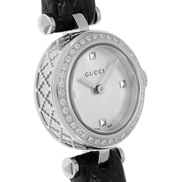 GUCCI YA141511 Elegant Swiss Movement Luxury Diamond-Studded White Dial 2-Year Warranty - Image 2