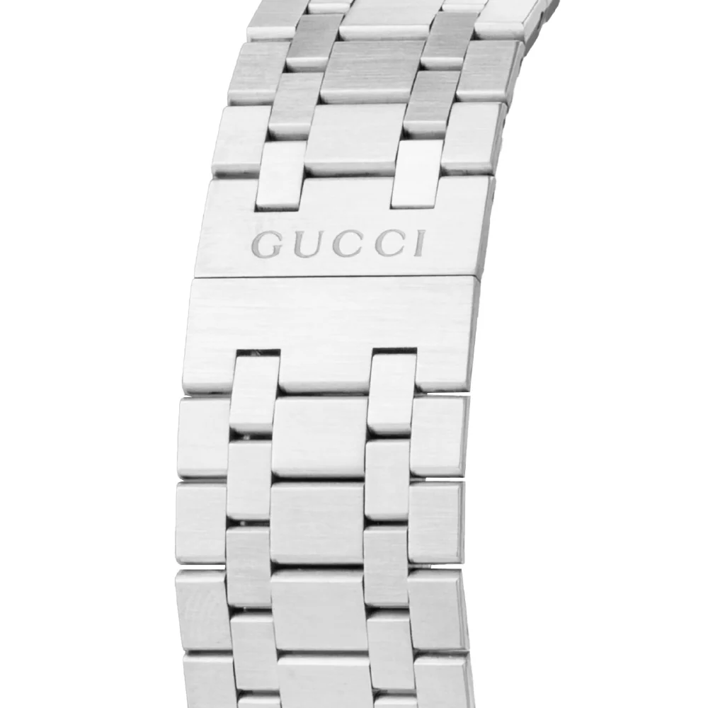 GUCCI YA163501 Luxury Silver Watch with 2-Year Warranty Elegant Design Swiss Movement Water Resistant - Image 6