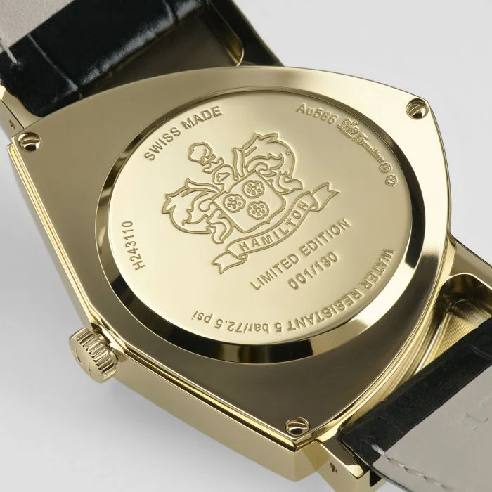 Hamilton H24311730 Ventura Quartz Gold | LIMITED EDITION - Image 5