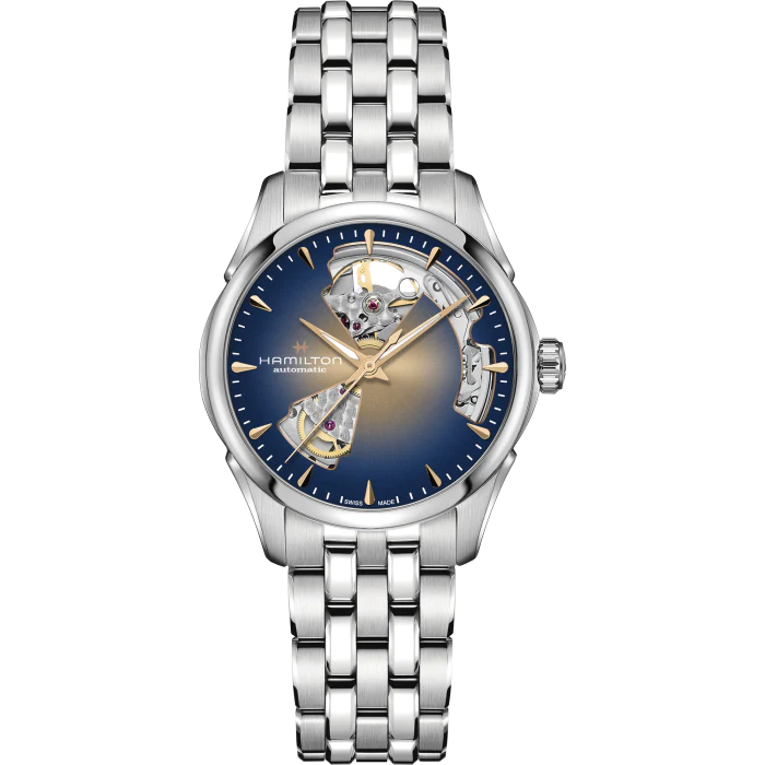 Hamilton H32215101 Jazzmaster Open Heart Lady Auto 36MM Service Ladies' Watch