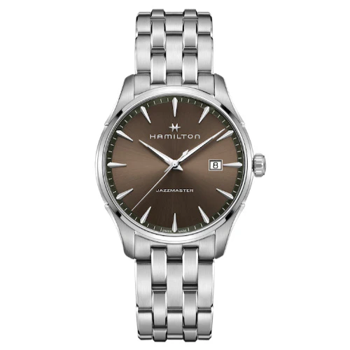 HAMILTON H32451101 Jazzmaster Quartz Elegant Design Stainless Steel Case Sapphire Crystal
