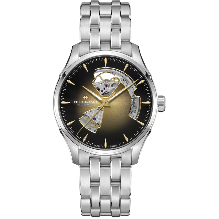 Hamilton H32675101 Jazzmaster Open Heart Auto 40MM Service Men's Watch