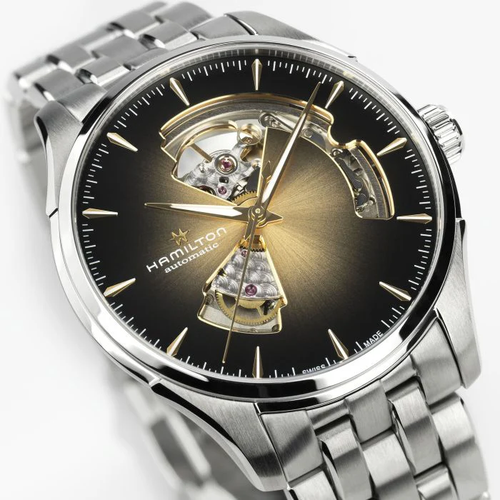 Hamilton H32675101 Jazzmaster Open Heart Auto 40MM Service Men's Watch - Image 3