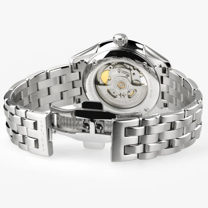 Hamilton H32675101 Jazzmaster Open Heart Auto 40MM Service Men's Watch - Image 4