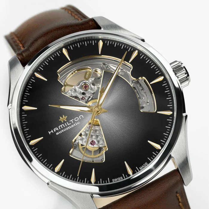 Hamilton H32675581 Jazzmaster Open Heart Auto 40MM Men's Watch - Image 3