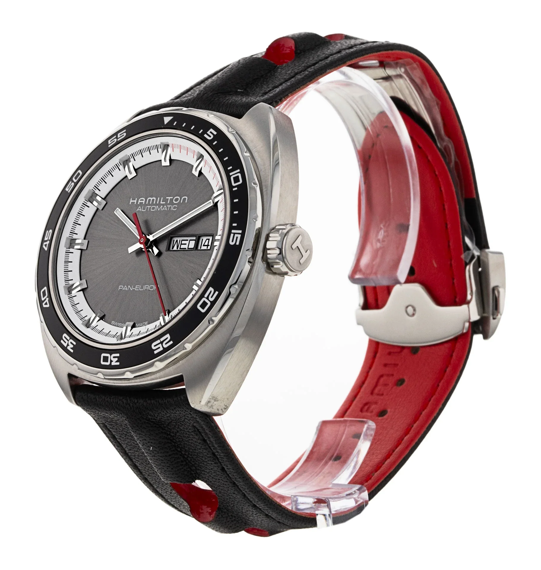 Hamilton H35415781 American Classic Pan Europ Day Date Auto - Image 5