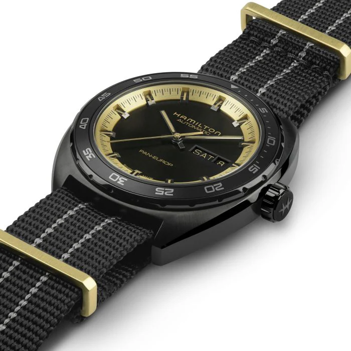 Hamilton H35425730 American Classic Pan Europ Day Date Auto - Image 8