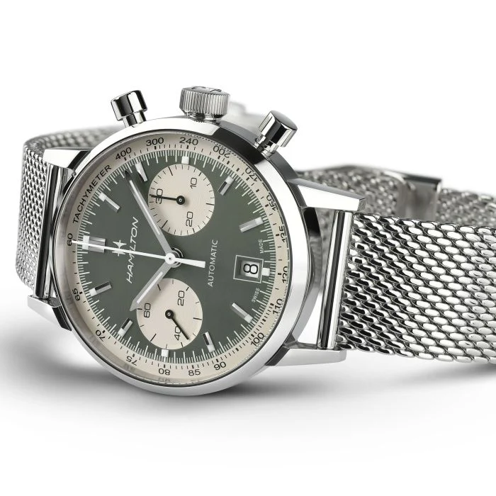 Hamilton H38416160 American Classic Intra-Matic Auto Chrono 40mm - Image 3