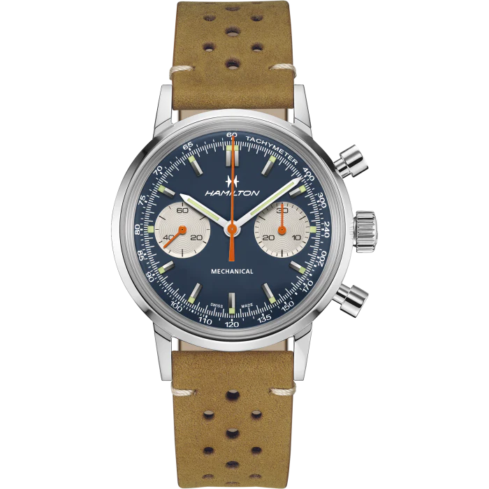 Hamilton H38429541 American Classic Intramatic Chronograph H Service Men's Watch - Image 3