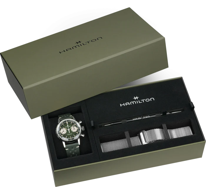 Hamilton H38429861 American Classic Intra-Matic Chronograph H Service Men's Watch