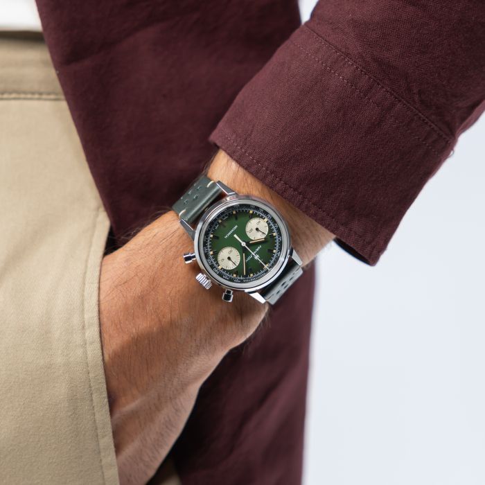 Hamilton H38429861 American Classic Intra-Matic Chronograph H Service Men's Watch - Image 2