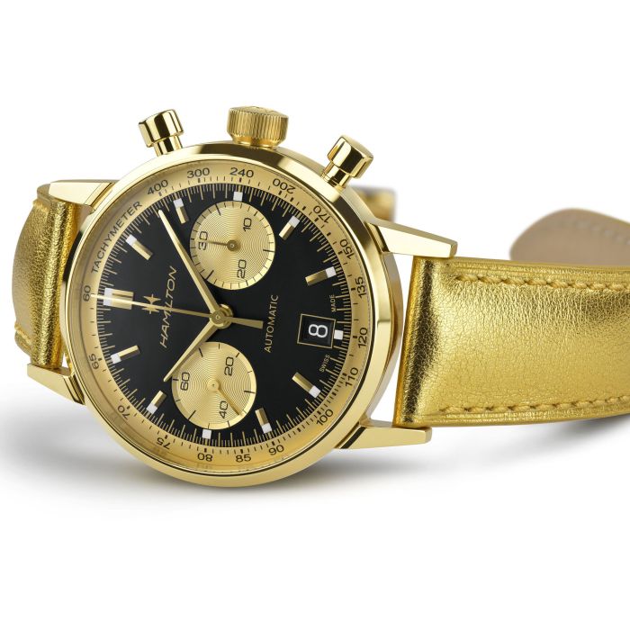 Hamilton H38436830 American Classic Intra-Matic Auto Chrono【HAMILTON X JANIE BRYANT Capsule Collection】 - Image 3