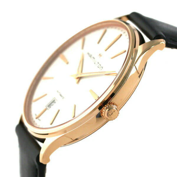 Hamilton H38545751 Jazzmaster Thinline Gold Auto - Image 5