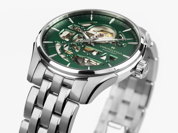 Hamilton H42535160 Jazzmaster Skelton Auto - Image 5