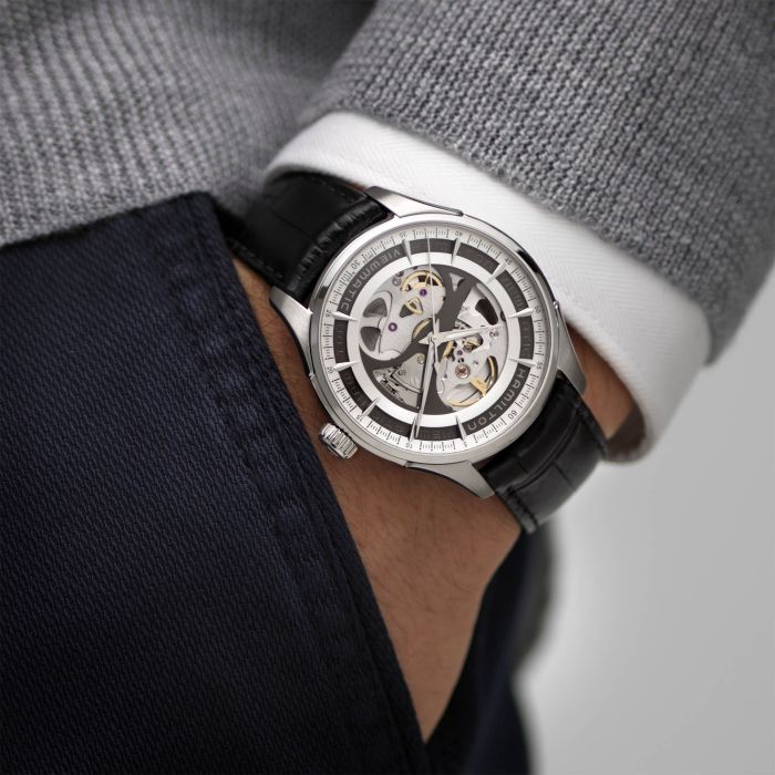 Hamilton H42555751 Jazzmaster Viewmatic Skeleton Gent Auto - Image 3