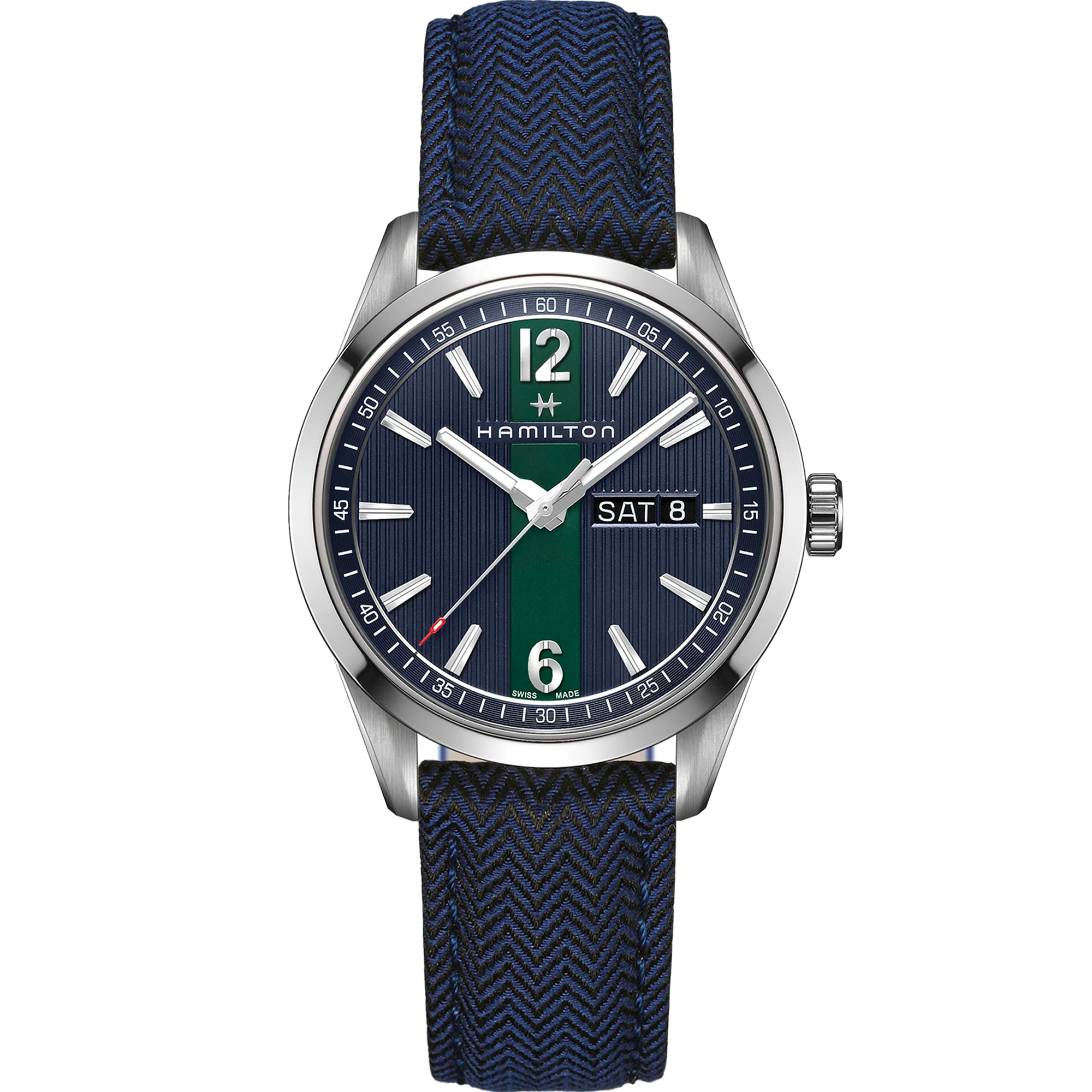 Hamilton H43311941 Broadway Day Date Quartz