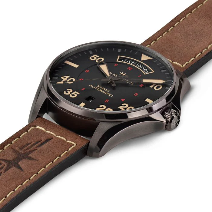 Hamilton H64605531 Khaki Aviation Day Date Auto - Image 2