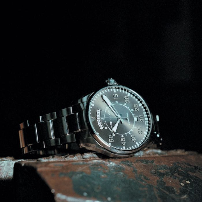 Hamilton H64615135 Khaki Aviation Pilot Day Date Auto - Image 5