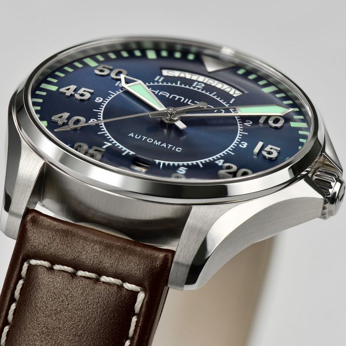 Hamilton H64615545 Khaki Aviation Pilot Day Date Auto - Image 2