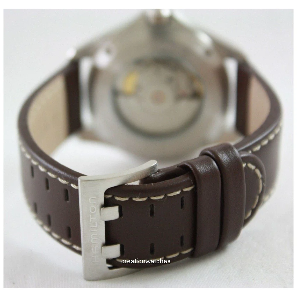 Hamilton H64615555 Khaki Aviation Pilot Day Date Auto - Image 4