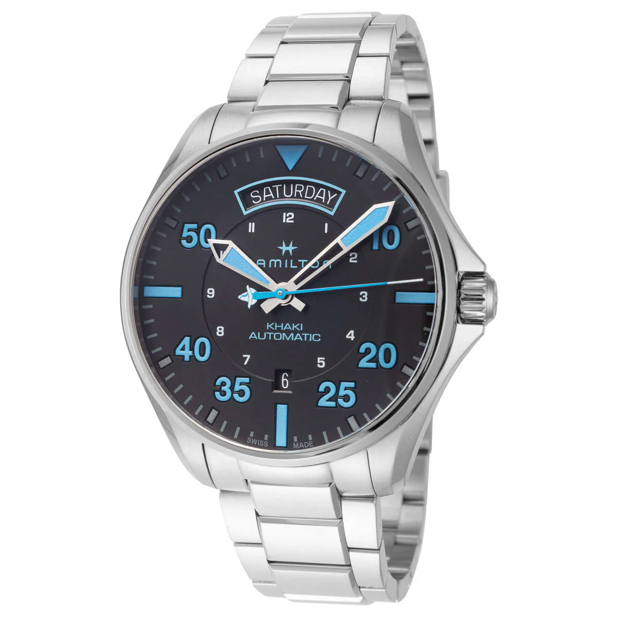 Hamilton H64625131 Khaki Aviation Khaki Pilot Day-Date - Air Zermatt Auto - Image 3