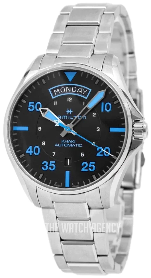 Hamilton H64625131 Khaki Aviation Khaki Pilot Day-Date - Air Zermatt Auto - Image 7