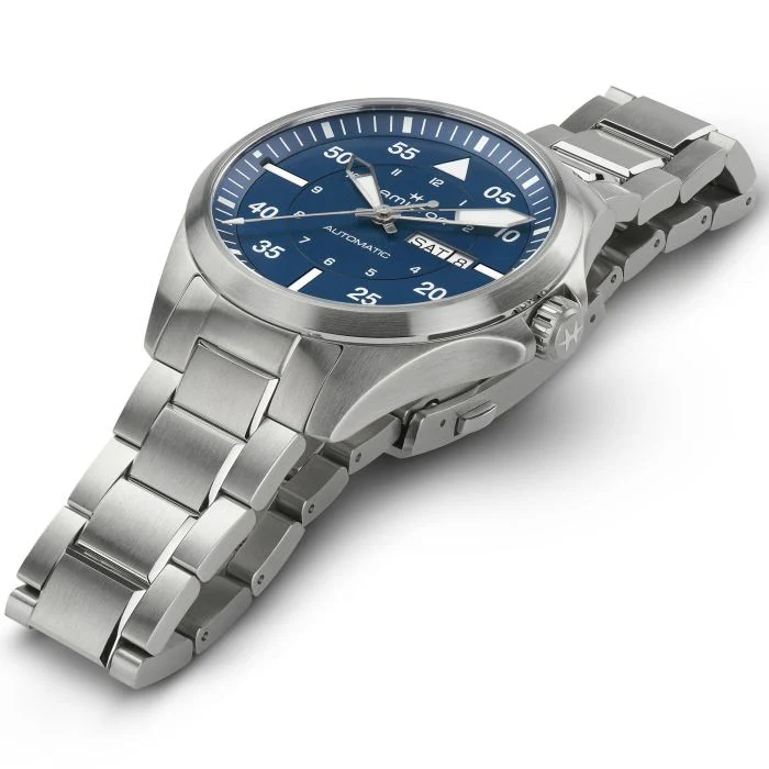 Hamilton H64635140 Khaki Aviation Pilot Day Date Auto - Image 3