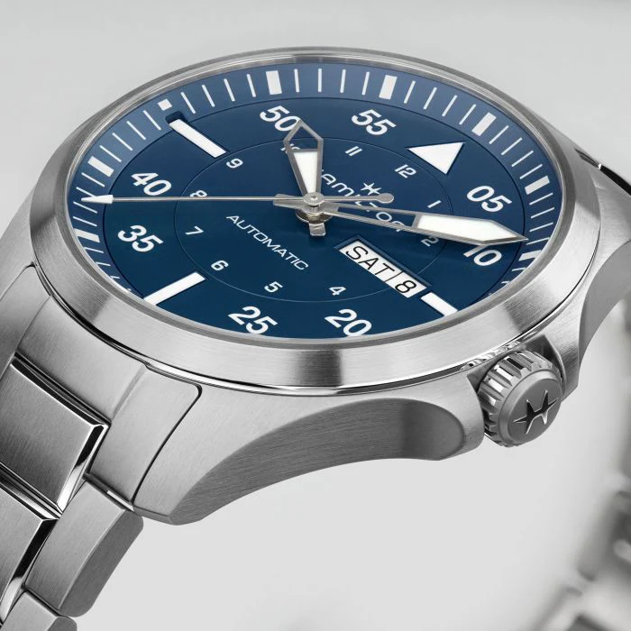 Hamilton H64635140 Khaki Aviation Pilot Day Date Auto - Image 5