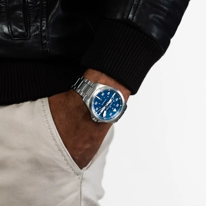 Hamilton H64635140 Khaki Aviation Pilot Day Date Auto - Image 7