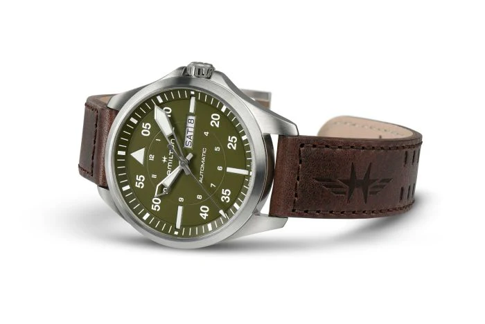 Hamilton H64635560 Khaki Aviation Pilot Day Date Auto - Image 3