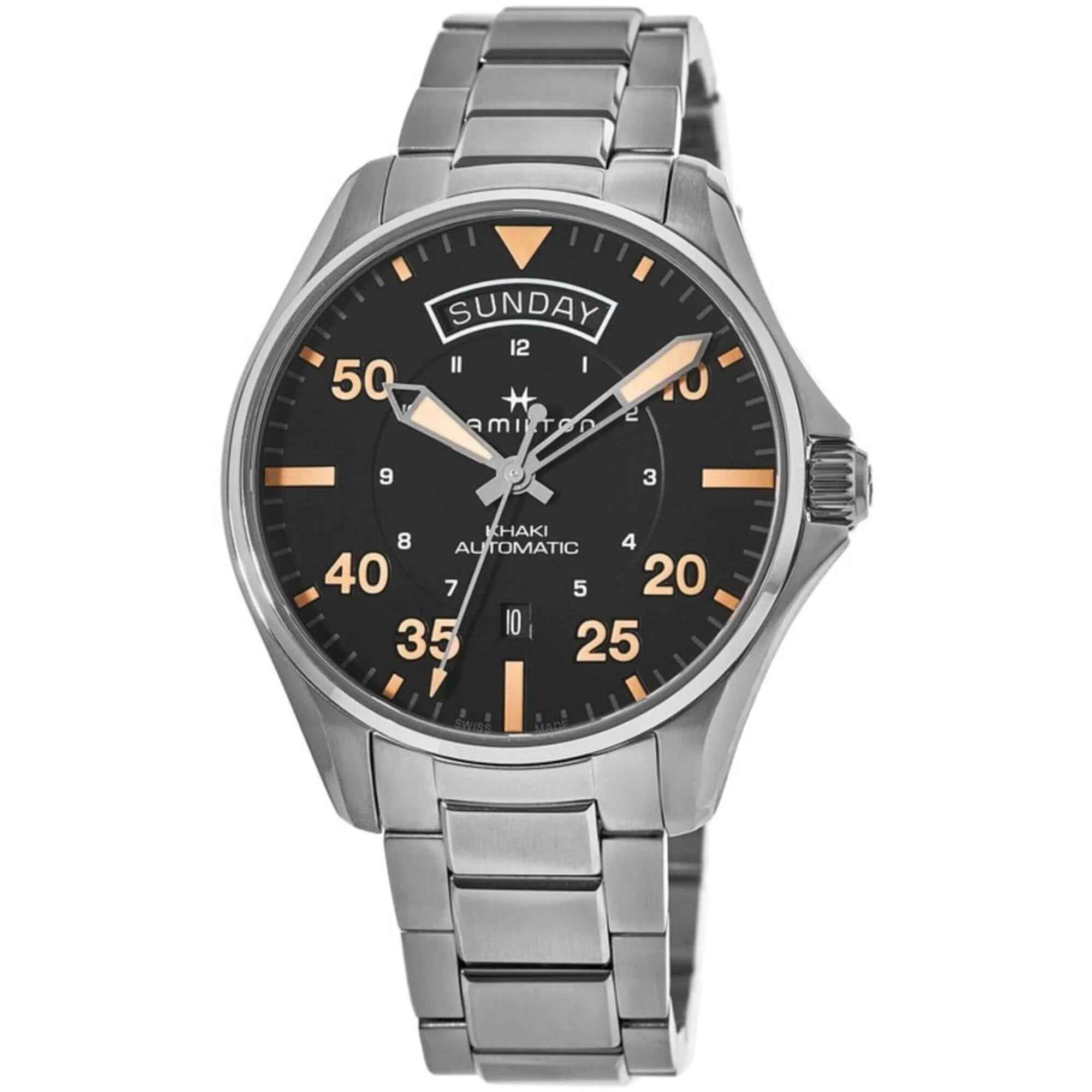 Hamilton H64645131 Khaki Aviation Day Date Auto