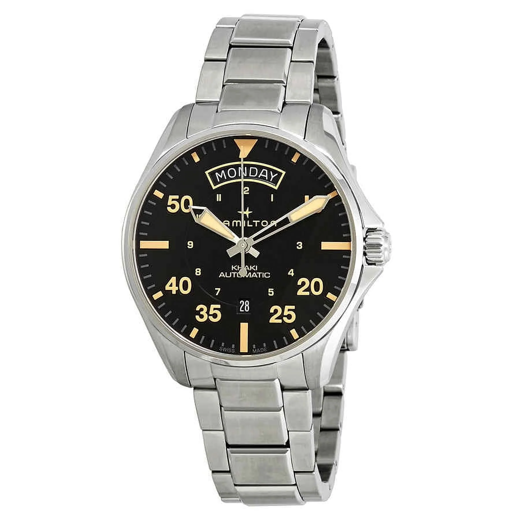 Hamilton H64645131 Khaki Aviation Day Date Auto - Image 2