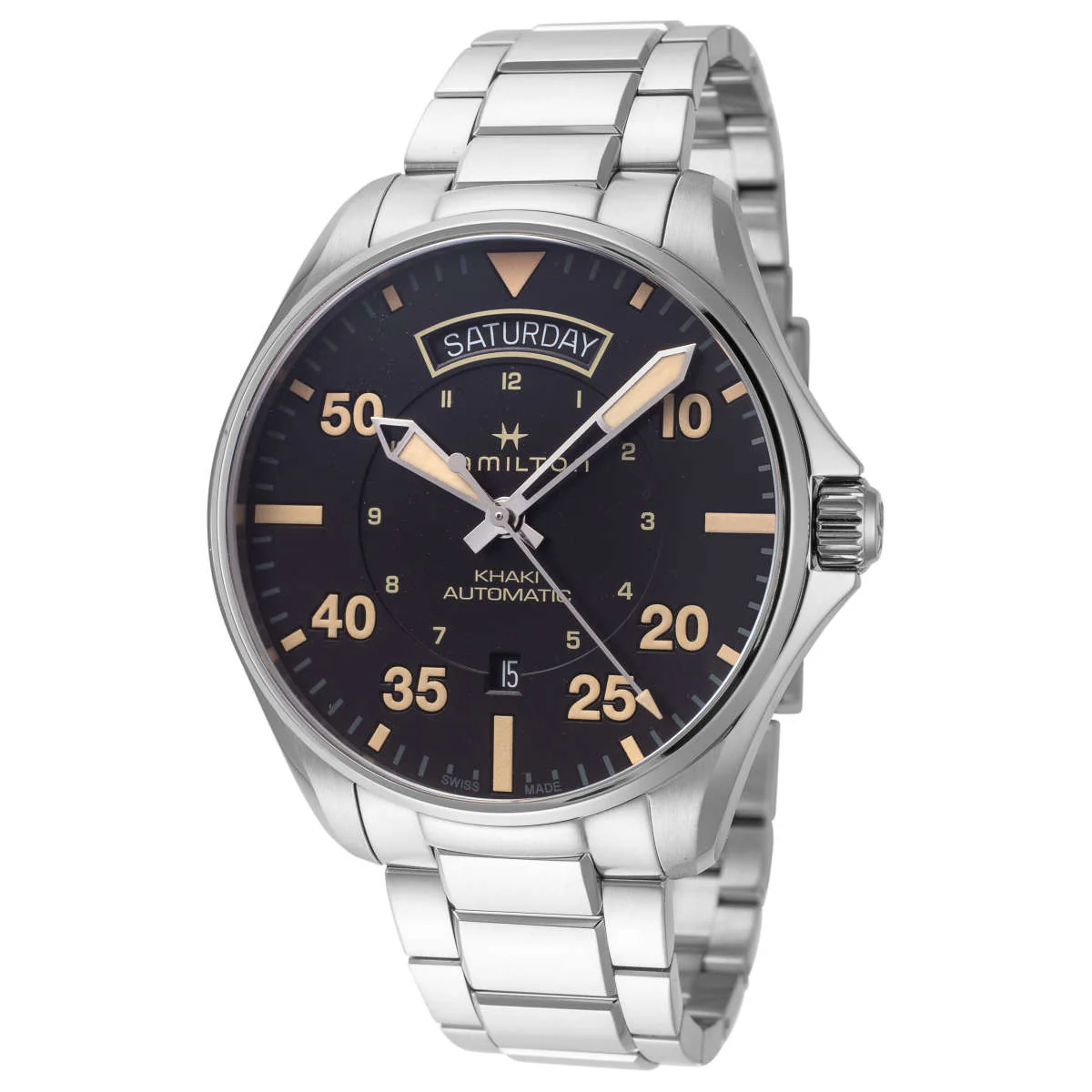 Hamilton H64645131 Khaki Aviation Day Date Auto - Image 6