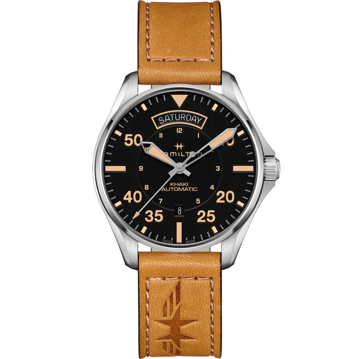 Hamilton H64645531 Khaki Aviation Day Date Auto