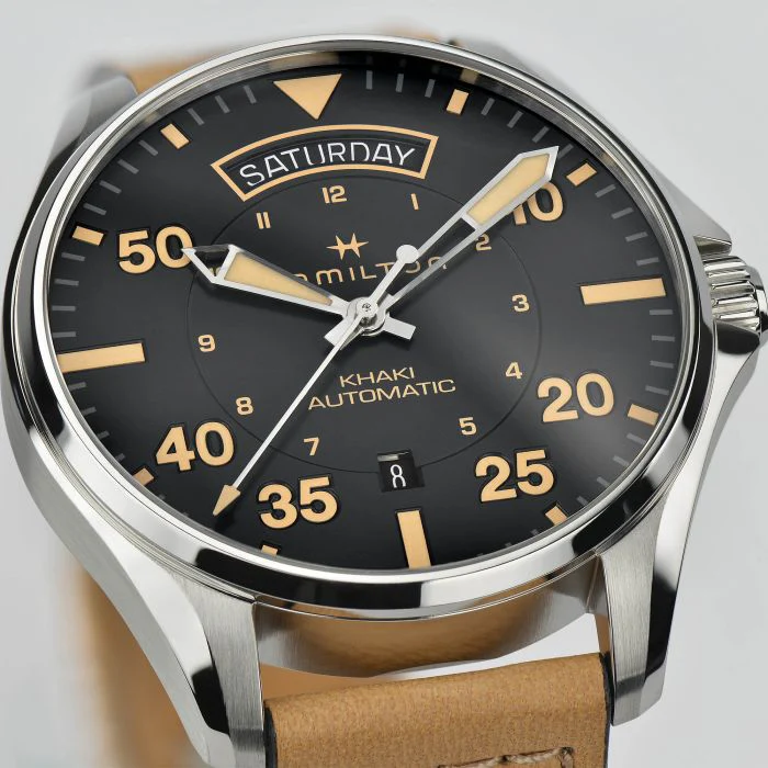 Hamilton H64645531 Khaki Aviation Day Date Auto - Image 3