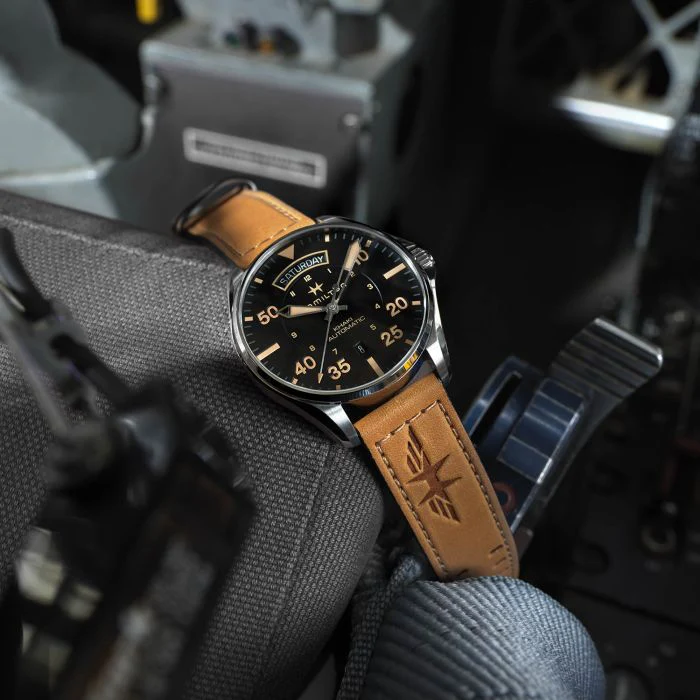 Hamilton H64645531 Khaki Aviation Day Date Auto - Image 4