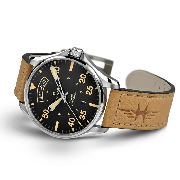 Hamilton H64645531 Khaki Aviation Day Date Auto - Image 5