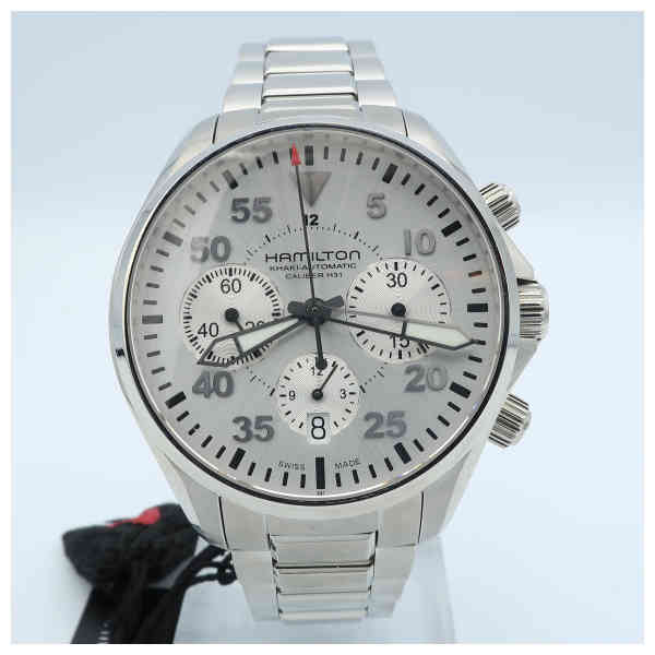 Hamilton H64666155 Khaki Aviation Khaki Pilot Auto Chrono