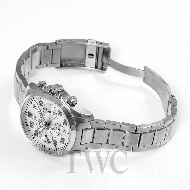 Hamilton H64666155 Khaki Aviation Khaki Pilot Auto Chrono - Image 10
