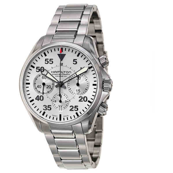 Hamilton H64666155 Khaki Aviation Khaki Pilot Auto Chrono - Image 3