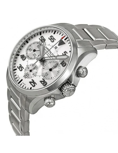 Hamilton H64666155 Khaki Aviation Khaki Pilot Auto Chrono - Image 6