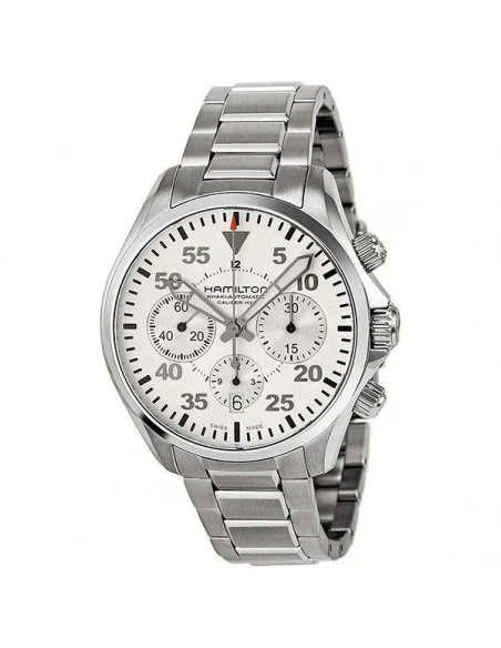 Hamilton H64666155 Khaki Aviation Khaki Pilot Auto Chrono - Image 8