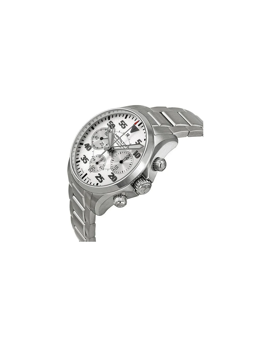 Hamilton H64666155 Khaki Aviation Khaki Pilot Auto Chrono - Image 9