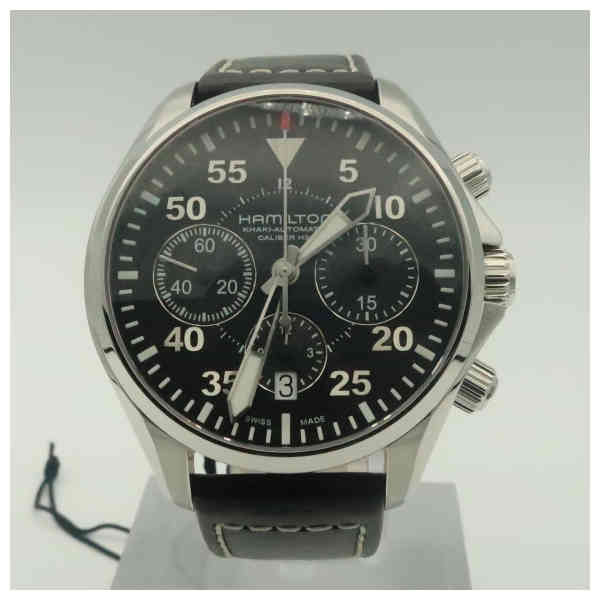 Hamilton H64666735 Khaki Aviation Khaki Pilot Auto Chrono - Image 5